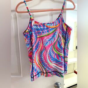 Large Lilly Pulitzer tank top.